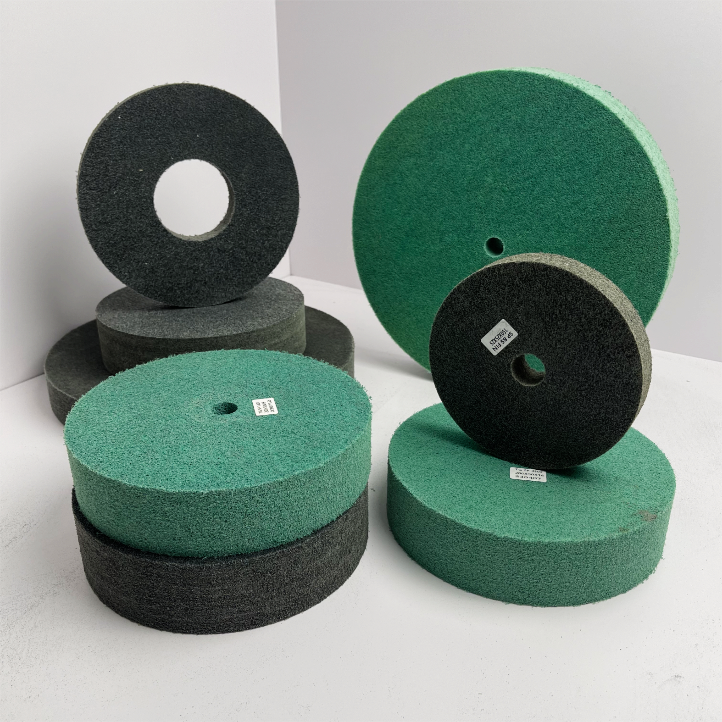 non woven polishing wheel rueda de pulido no tejida