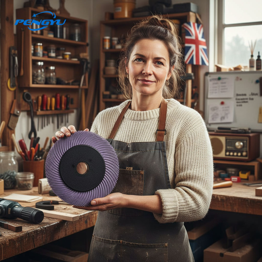 Disco de cerdas radiales1