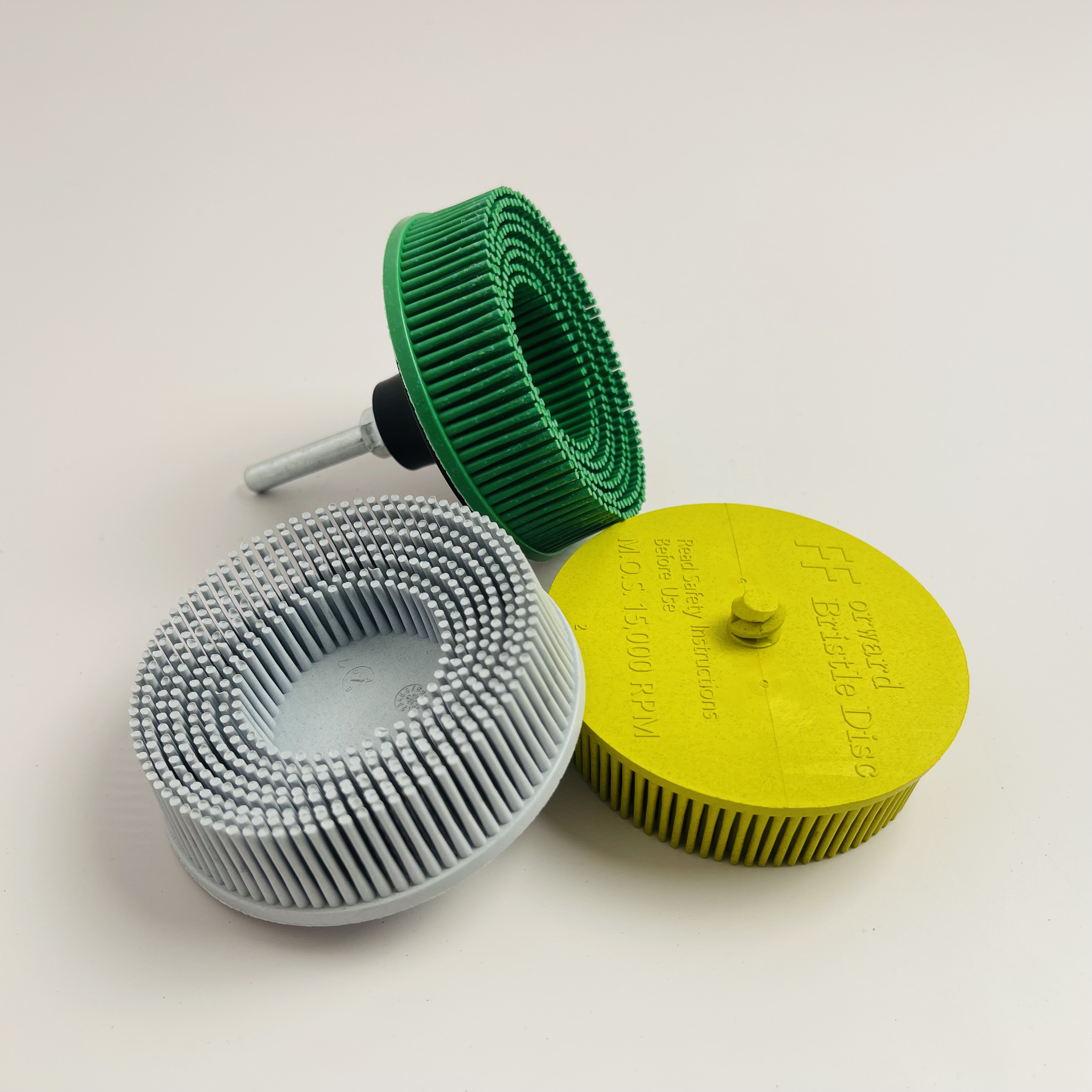 bristle disc disco de cerdas