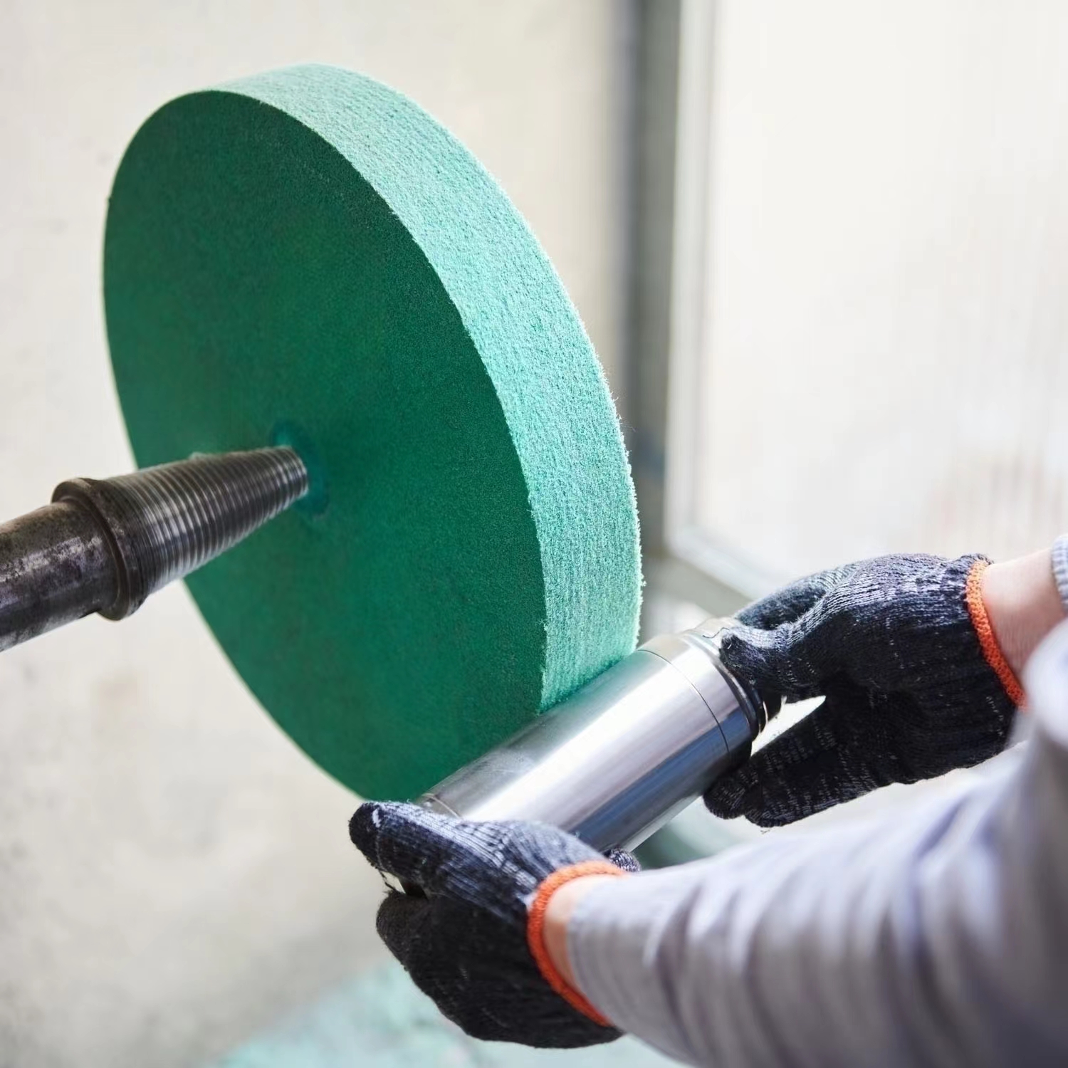 Pulido de copas de acero inoxidable